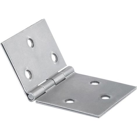 Charnière Universelle Acier Pour Meuble, L.50 X L.85 Mm