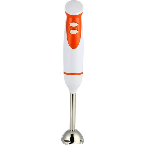 1 Mixeur plongeant, 2 vitesses, lame acier inoxydable, moteur 300W, pour soupes sauces smoothies (1/5)