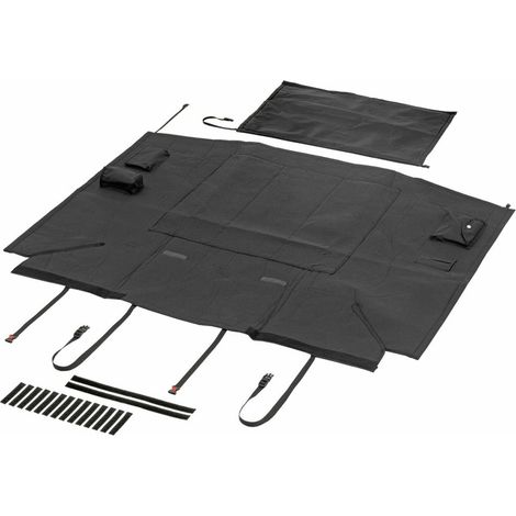 Copertura di Deluxe SAFE K & F CAR per tronco 165 x 126 cm+9 x 49 cm (1/2)