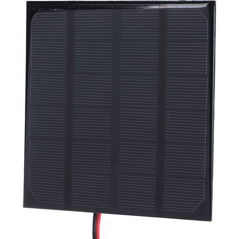 Panneau solaire 2W 6V avec pinces pour chargeur DIY de jouets et lampes (1/5)