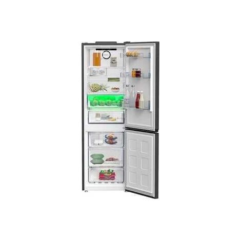 Beko Moderner Kühlschrank grau Manhattan 316 Liter