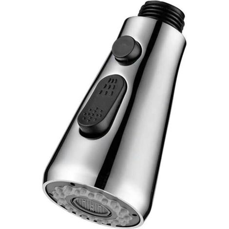 3 Modes Douchette Robinet Cuisine, Extractible Douchette Evier Cuisine, Douchette de Tête de Douche Remplacement Douchette pour Mitigeur Cuisine avec Boutons de Lavage à Double Pression (1/5)