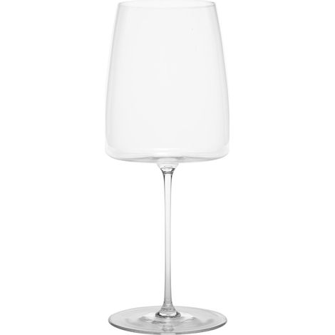 Zafferano Verre À Vin Ultralight Pour Vins Blancs Et Rouges Jeunes, Design Carré En Verre Sonore Supérieur, Capacité 61 Cl, Lot De 2 Pièces. (1/2)