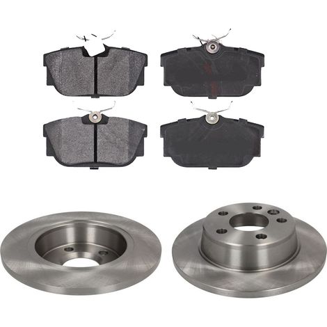 KIT FRENI POSTERIORI compatibile con FORD GALAXY (WGR) - DISCHI + PASTIGLIE OEM: FDB1482 / 16298 /SOSTITUZIONE DIRETTA/BASSA POLVERE/SILENZIOSO (1/5)