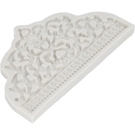 Kronen-Fondantform, großes Kronen-Design, grau, lebensmittelecht, wiederverwendbares Silikon, hochtemperaturbeständig, geruchsneutral (1/5)