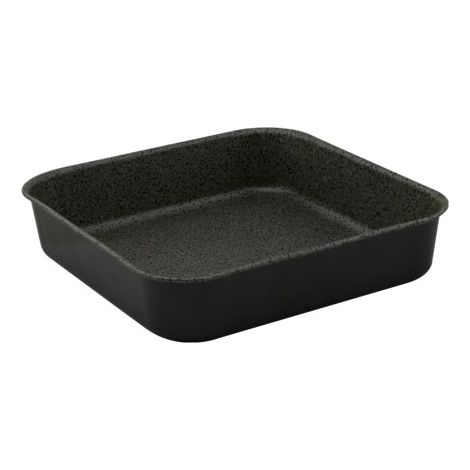 Mamu' MMU820H14 Happy Stone Teglia da Forno Quadrata Alta 40x40x6 cm Antiaderente 7 Strati Alluminio senza PFOA (1/5)