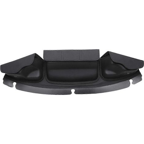 Sacoche de pare-brise à trois poches, style « aile de chauve-souris », pour Touring Glide et Street Glide (2014-2022). (1/5)