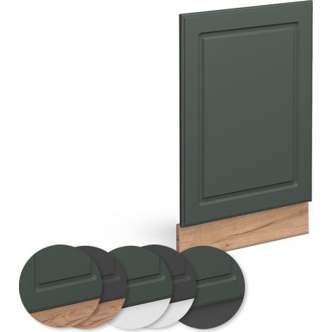 Pannello frontale Fame-Line, Verde-oro rustico, 45 cm senza piano di lavoro, Vicco