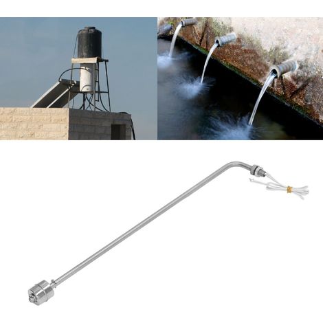 Contrôleur de niveau d'eau à flotteur, interrupteur de niveau d'eau, interrupteur de niveau de liquide, contrôleur de niveau de liquide à flotteur, CA 0~220 (1/5)