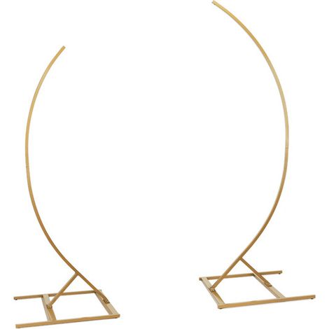 Ständer mit 2 Teilbögen 200 cm und 180 cm - Set, Gold (1/3)