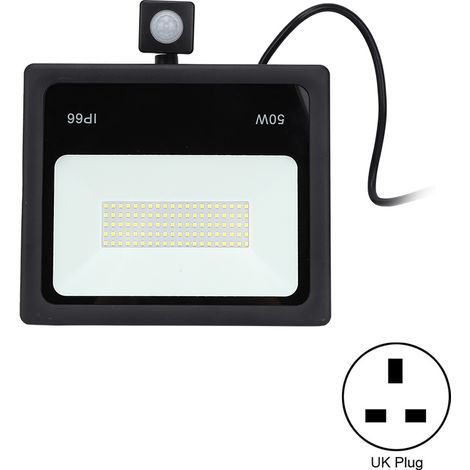 Lumière LED Induction Mince 50W pour Cour Jardin Couloir 3000K Blanc Chaud AC85-265V (1/5)