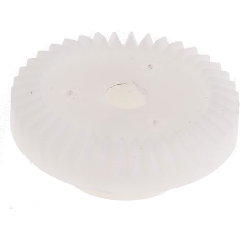 Engrenage conique RS PRO en POM 40 dents , pas de 0.5mm, angle de 20°, alésage 4mm ( Prix pour 1 ) (1/2)