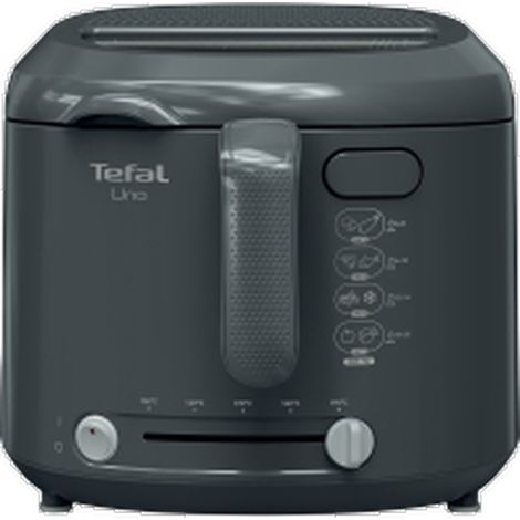 Tefal – Friteuse électrique 1 kg – Thermostat réglable 150°C à 190°C – Bol antiadhésif – Zone froide pour réduire les odeurs