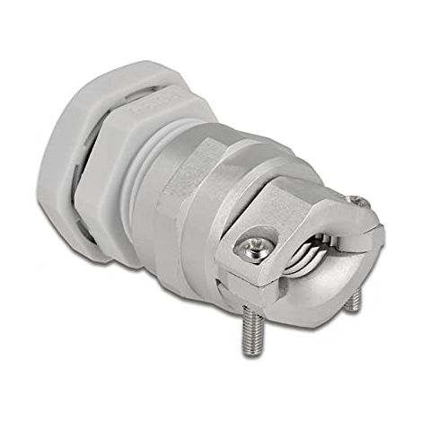 DELOCK PRESSACAVO PG13.5 CON CARICO DI TRAZIONE D E PROTEZIONE ALLA FLESSIONE - GRIGIO 60356