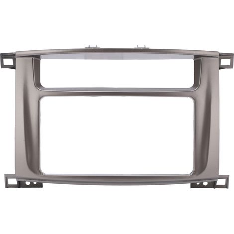 Cadre de remplacement ABS pour autoradio 2DIN, façade radio voiture compatible Roadmaster 4700 2008 (1/5)
