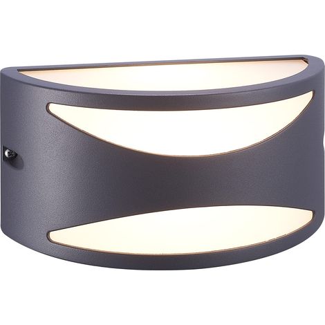 Applique murale pour extérieur, moderne, imperméable IP54, Anthracite, ampoule E27 (1/3)