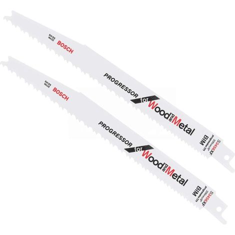 2er-Set BOSCH S3456xf Mehrmaterial-Schneidklingen für Säbel- oder Handsäge BOSCH (1/5)