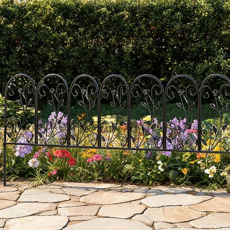 SunJet Clôture de jardin, barrière de jardin - Réf. W2S1GMUMFR7B (1/5)