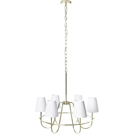 Kronleuchter YAMETHIN Metall Gold