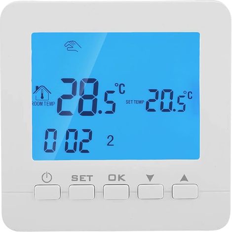 Programmable Digital Thermostat for Heating without WiFi (1/5)
