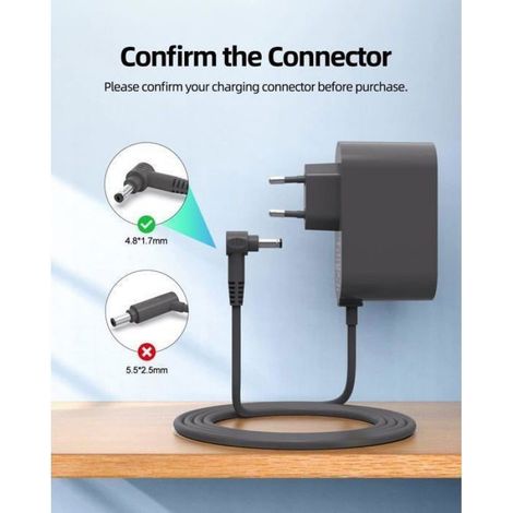 Chargeur - - Aspirateur Dyson V10/V11/V12/V15 - 30.45V - 1.8M - Adaptateur Secteur (1/5)