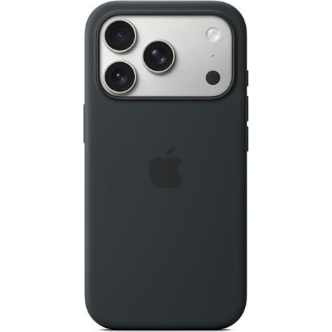 iPhone 17 Pro Silicone Case with MagSafe  Black