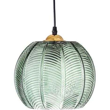 Pendelleuchte – 1 Stück, E26-Fassung, Küchenpendelleuchte, grünes Glas, höhenverstellbar, geeignet für Schlafzimmer, Wohnzimmer, Küche