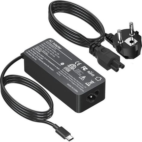 Chargeur USB C 100 W-Chargeur PC USB C-Compatible Avec Mac Book Pro16 Pouces,2021Mac Book Air 13 Pouces,iPad (1/5)