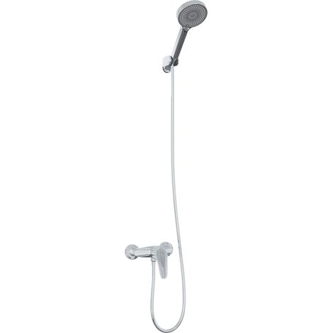 Shower Head Set Chrome G 1 / 2 inches vidaXL