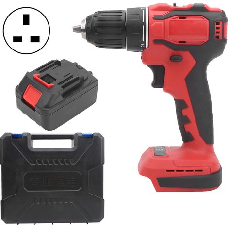 Tournevis électrique sans fil TB086, batterie lithium haute puissance, moteur sans balais, rechargeable 110-240V (prise UK), outil puissant (1/5)