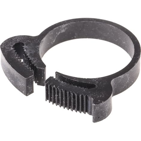 Collier de serrage pour tuyau, à sertir, Nylon, 24.5 28.4mm ( Prix pour Paquet de 10 )