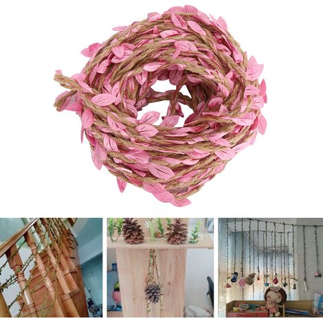 Guirlande de Roses Artificielles 10m pour Décoration de Mariage, Fête et Jardin (1/3)