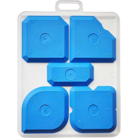 Kit de dépose de joints, bleu, joint joint joint silicone, spatule de lissage (1/5)