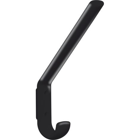 Perchero 477.90.070 sencillo A.108mm PA 90 negro profundo H.163mm HEWI (1/3)