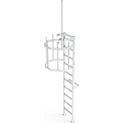 Ortsfeste Steigleitern - Steighöhe 4.50m - CS/SD/450/CVAP