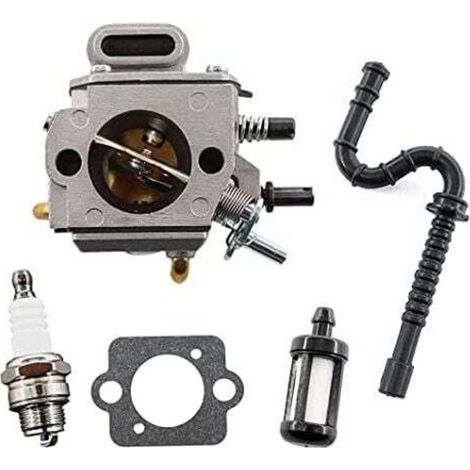 Carburatore FOREHILL con tubo del carburante, filtro del carburante e candela per motosega Stihl 029, 039, MS290, MS310, MS390 sostituzione 1127, 120, 0650, HD-18D, HD-19, HD-19-1, HD-19B