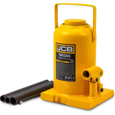JCB 32 Tonne Automotive Hydraulic Bottle Jack, 420mm Maximum Lift (1/4)