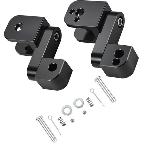 Support de repose-pieds en métal pour moto MX350 MX650 SX500 offrant des angles personnalisables et une durabilité supérieure Repose-pieds permanent en aluminium