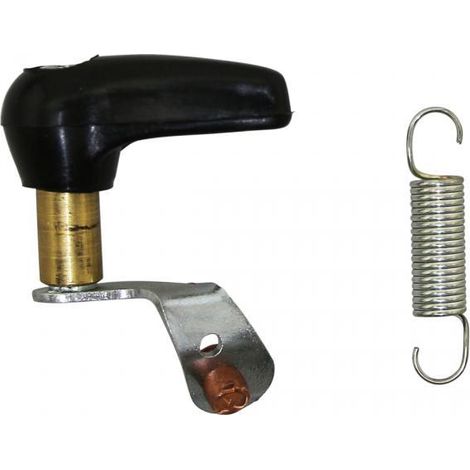 Bouton interrupteur levier d'éclairage complet sur capot moteur (1/4)