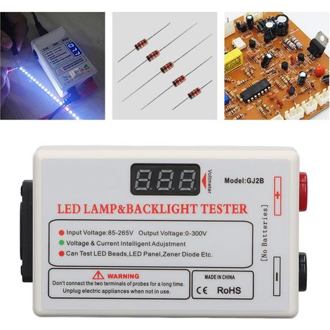 Testeur de LED GJ2B - Détecteur de bandes de rétroéclairage et de LED pour téléviseurs LCD (sans démontage) - Norme européenne 85 V-265 V (1/5)
