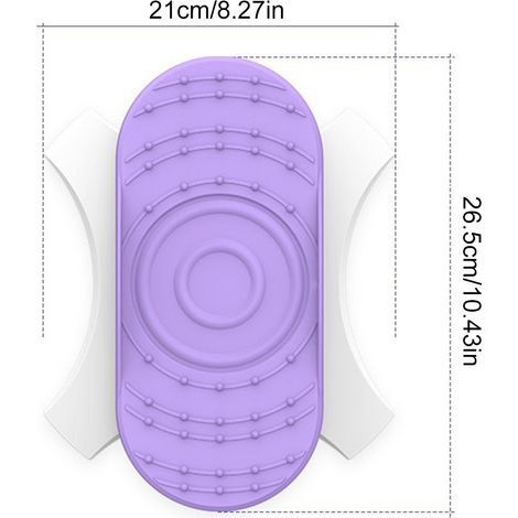 Geteiltes Drehbrett für Taille, Bauchmuskeltrainingsgerät zur Körperformung, Heimfitness (1/5)