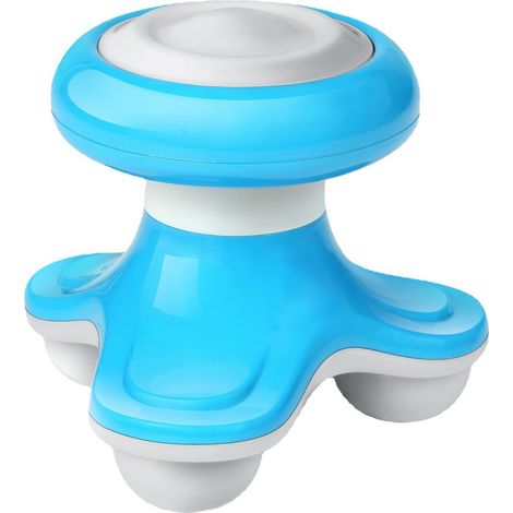 Lot de 2 mini masseurs électriques à vagues verts pour massage complet du corps, mini masseur électrique triangulaire (1/2)