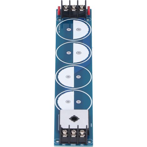 Module d'alimentation pour amplificateur de puissance audio avec redresseur, filtre et 4 condensateurs (PCB nu, 35 A) (1/5)