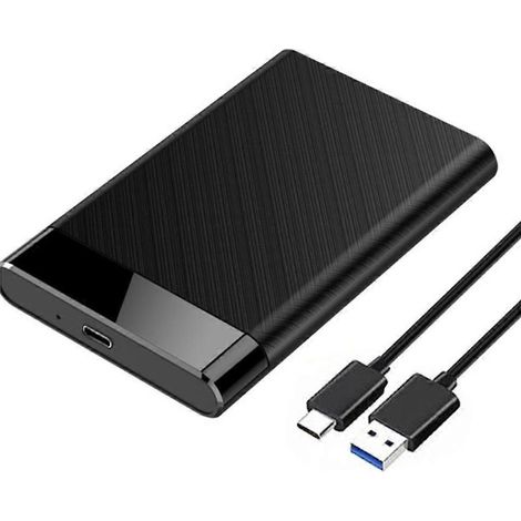 Botier externe pour disque dur SATA 2,5 pouces USB 3.1 Type-C - (1/5)
