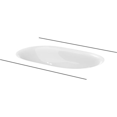 BETTE A217-441 Lavabos Oval Comodo sous-encastrable (1/2)