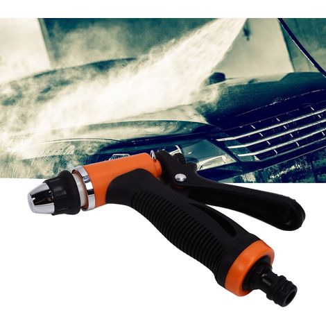 Pistolet à eau haute pression 12 V pour jardin, filetage extérieur G1/2, simple, portable et auto-amorçant, idéal pour le lavage de voiture. (1/5)