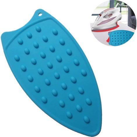 Tapis De Repos Pour Fer A Repasser - En Silicone Resistant A La Chaleur Jusqu A 220 C - Pour Table A Repasser Et Plans De Travail - 26 5 X 14 Cm - 1 Unite