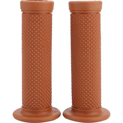 de 2 poignées de guidon universelles vintage pour moto 22 mm (1/4)