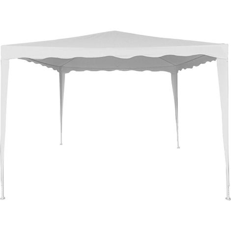 Aktive Pavillon weiß 300x300x250 cm - Gartenpergola