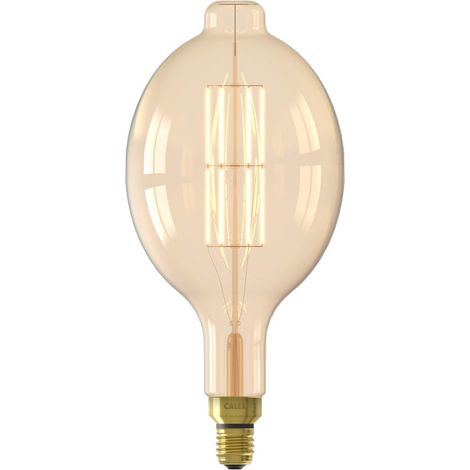 [NEUWERTIG] B-Ware Calex Leuchtmittel Lampe Led E27 Colosseum Filament Glas Gold Dimmbar Warmweiß